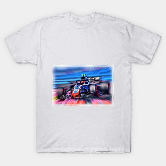 Kevin Magnussen - Denmark T-Shirt by DeVerviers